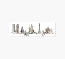 Load image into Gallery viewer, Skyline V6 Art Print