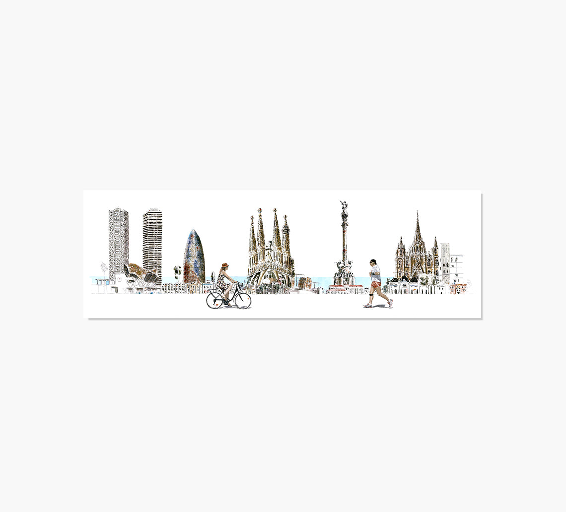 Skyline V6 Art Print