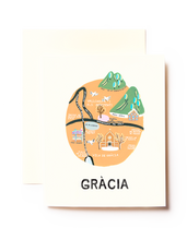 Cargar imagen en el visor de la galería, Greeting Cards Postales Mercilona Mapa Maps BCN Kiri&amp;Co. Spain Travel Photography Travelphotography España Instagram Art Photo Natura Vacaciones Print Design Digitalart Summer lustracion Printing Designer Collection Diseño Love Happy Creative Artwork Pattern Beautiful Complementos Gracia  Edit alt text