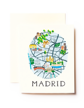 Cargar imagen en el visor de la galería, Barcelona Greeting Cards Postales Mercilona Mapa Maps BCN Kiri&amp;Co. Spain Travel Photography Travelphotography España Instagram Art Photo Natura Vacaciones Print Design Digitalart Summer lustracion Printing Designer Collection Diseño Love Happy Creative Artwork Pattern Beautiful Complementos Madrid mapa  Edit alt text